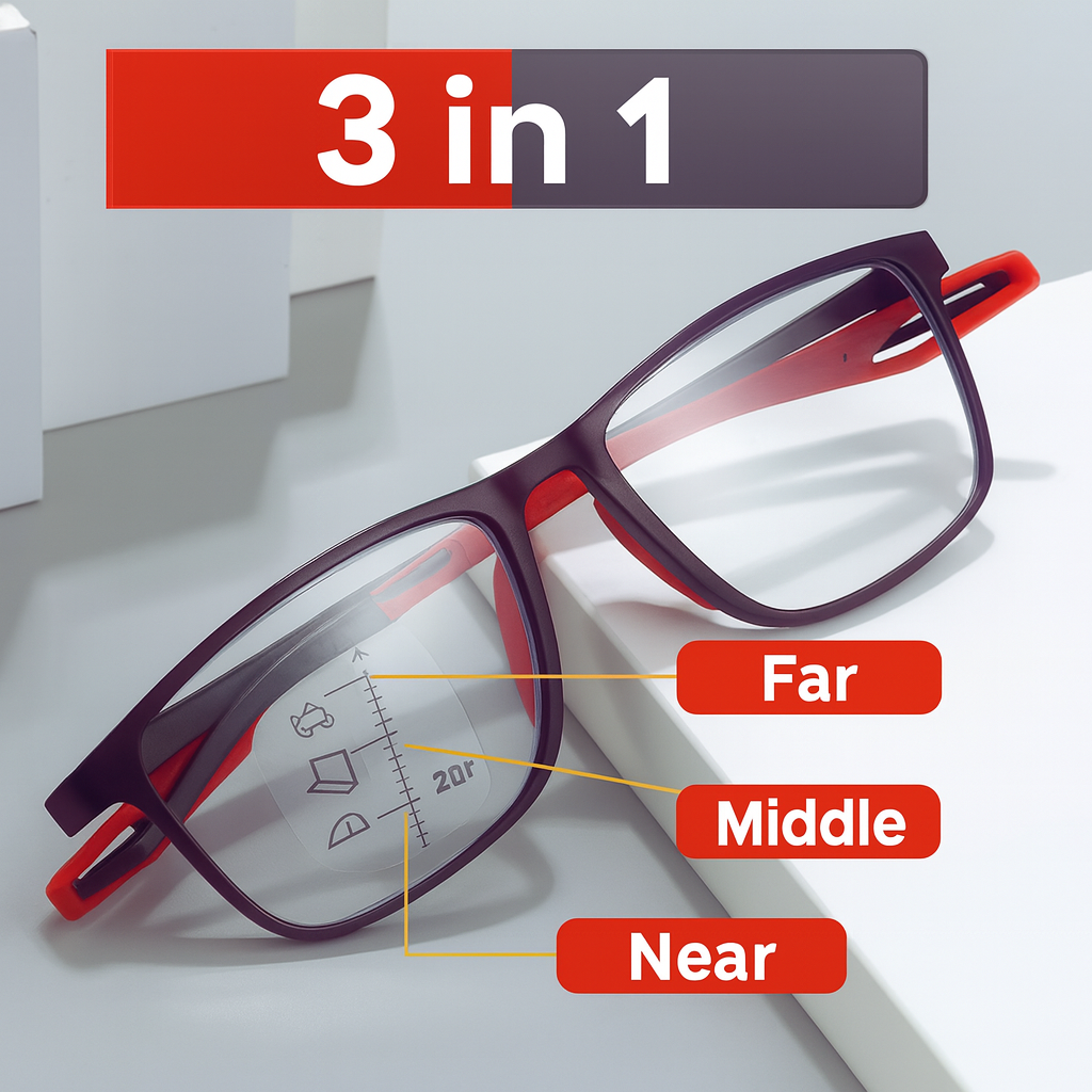 VisioFlex® Photochromic Progressive Reading Glasses