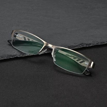 Men'S Business Sun Transition Photochromic Reading Glasses 