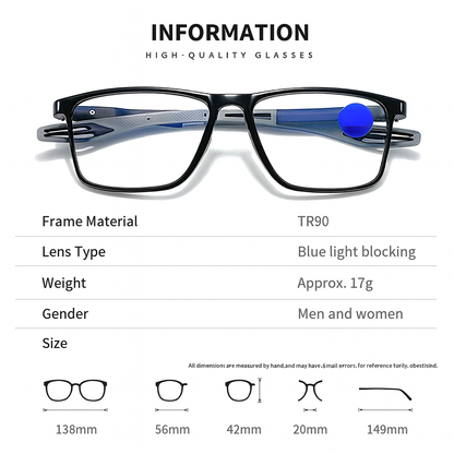 VisioFlex® Photochromic Progressive Reading Glasses