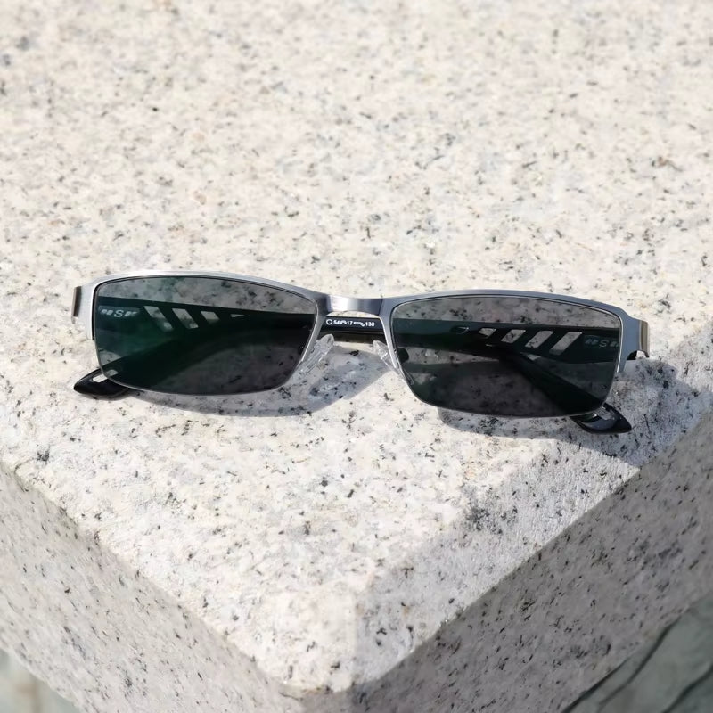 Men'S Business Sun Transition Photochromic Reading Glasses 