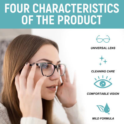 Glasses Lens Cleaner Spray Repairs Small Scratches and Abrasions Effectively Cleans Dirt Restores Lens Smoothness anti Fog Oil