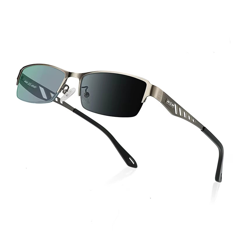 Men'S Business Sun Transition Photochromic Reading Glasses 