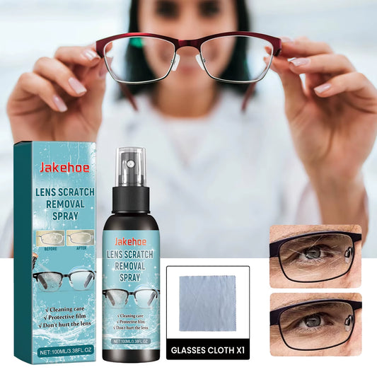 Glasses Lens Cleaner Spray Repairs Small Scratches and Abrasions Effectively Cleans Dirt Restores Lens Smoothness anti Fog Oil