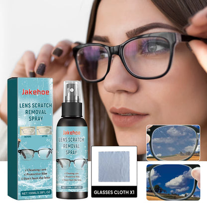 Glasses Lens Cleaner Spray Repairs Small Scratches and Abrasions Effectively Cleans Dirt Restores Lens Smoothness anti Fog Oil
